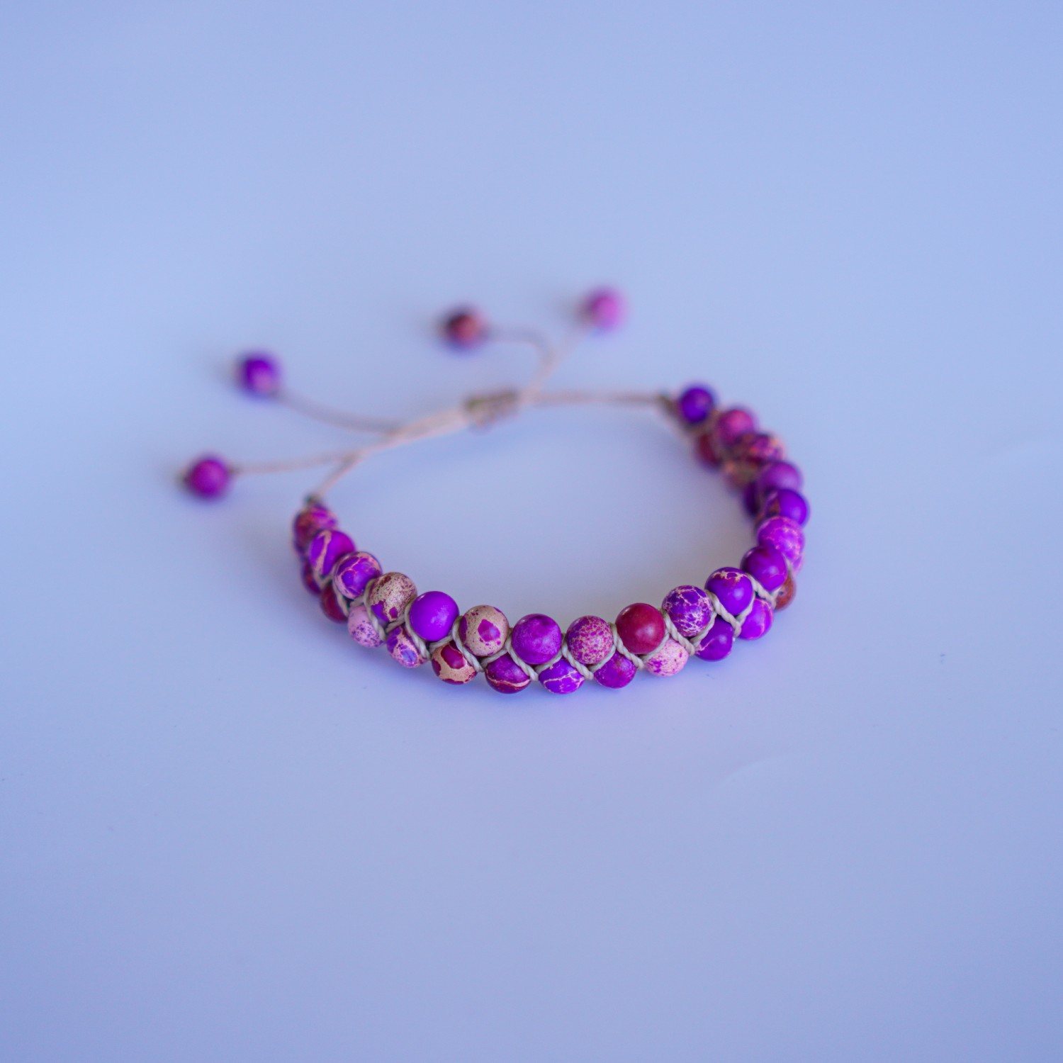 Bransoletka z Jaspisem Cesarskim - Delikatny Urok - obrazek 3