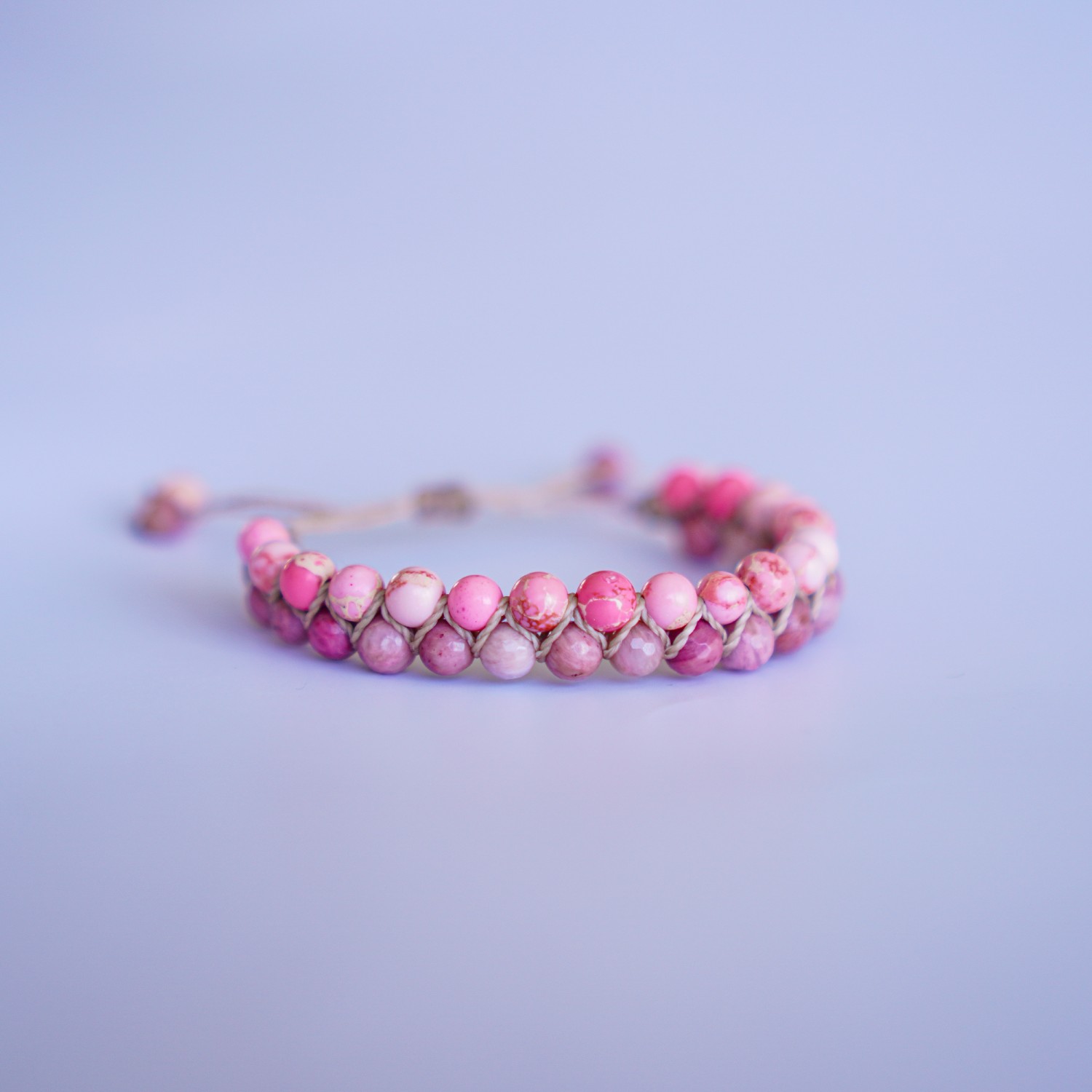 Bracelet with Imperial Jasper - Stone of Love and Harmony