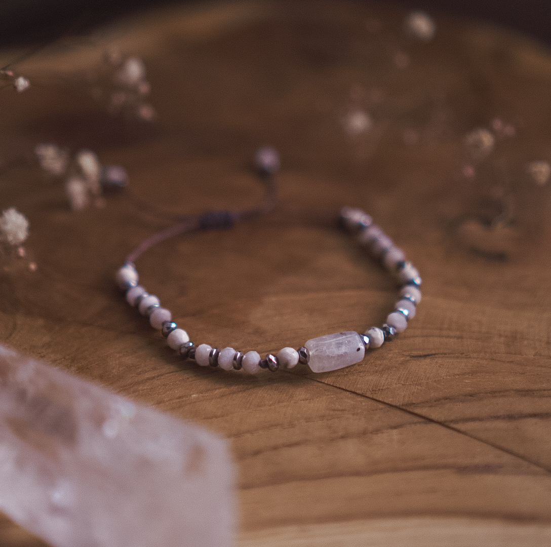 Bransoletka Siła Wewnętrznej Harmonii - Kamień Księżycowy