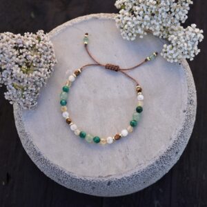 Bransoletka z Awenturynem - Szczęście i Obfitość