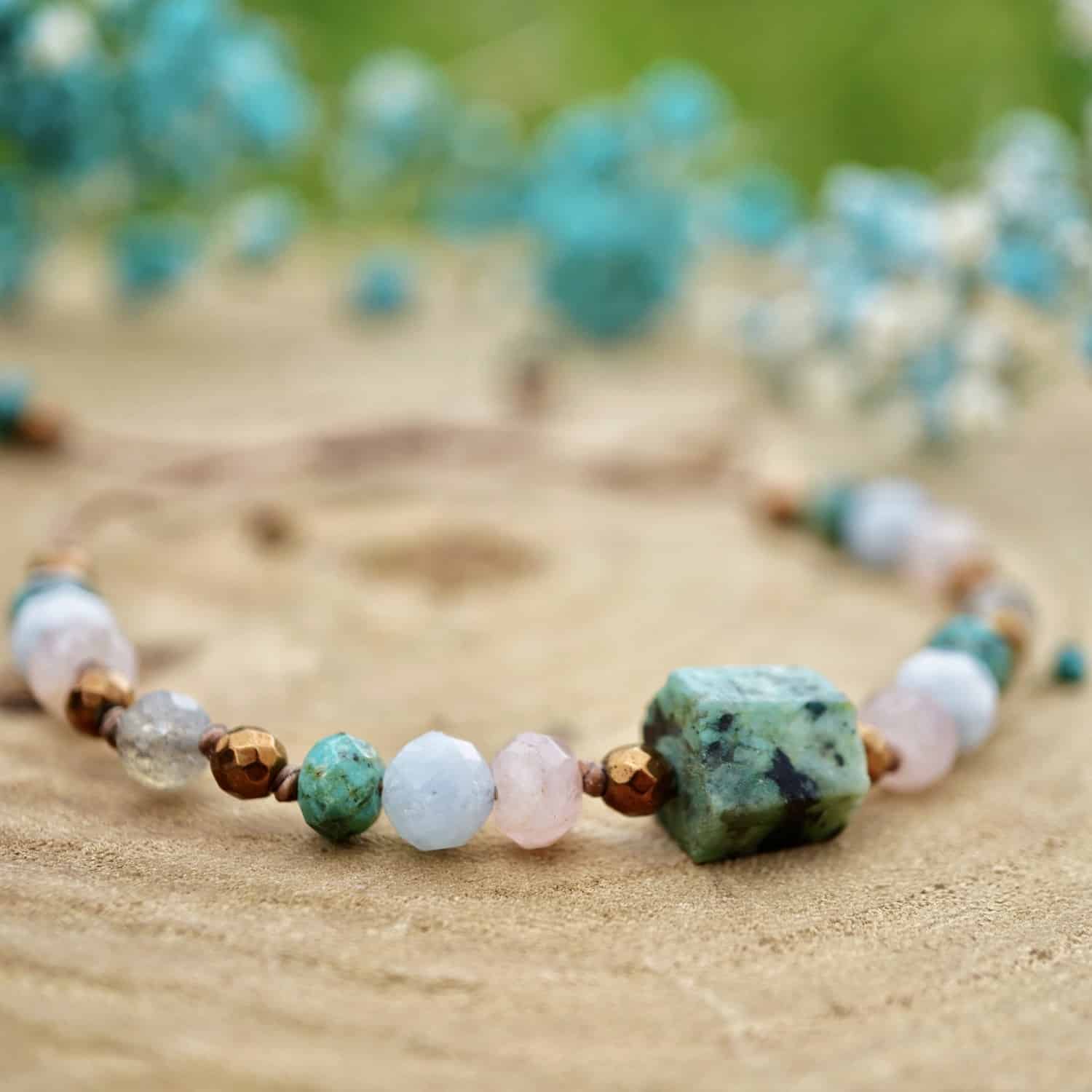 Bransoletka z Turkusem - Szczera Przyjaźń - obrazek 3