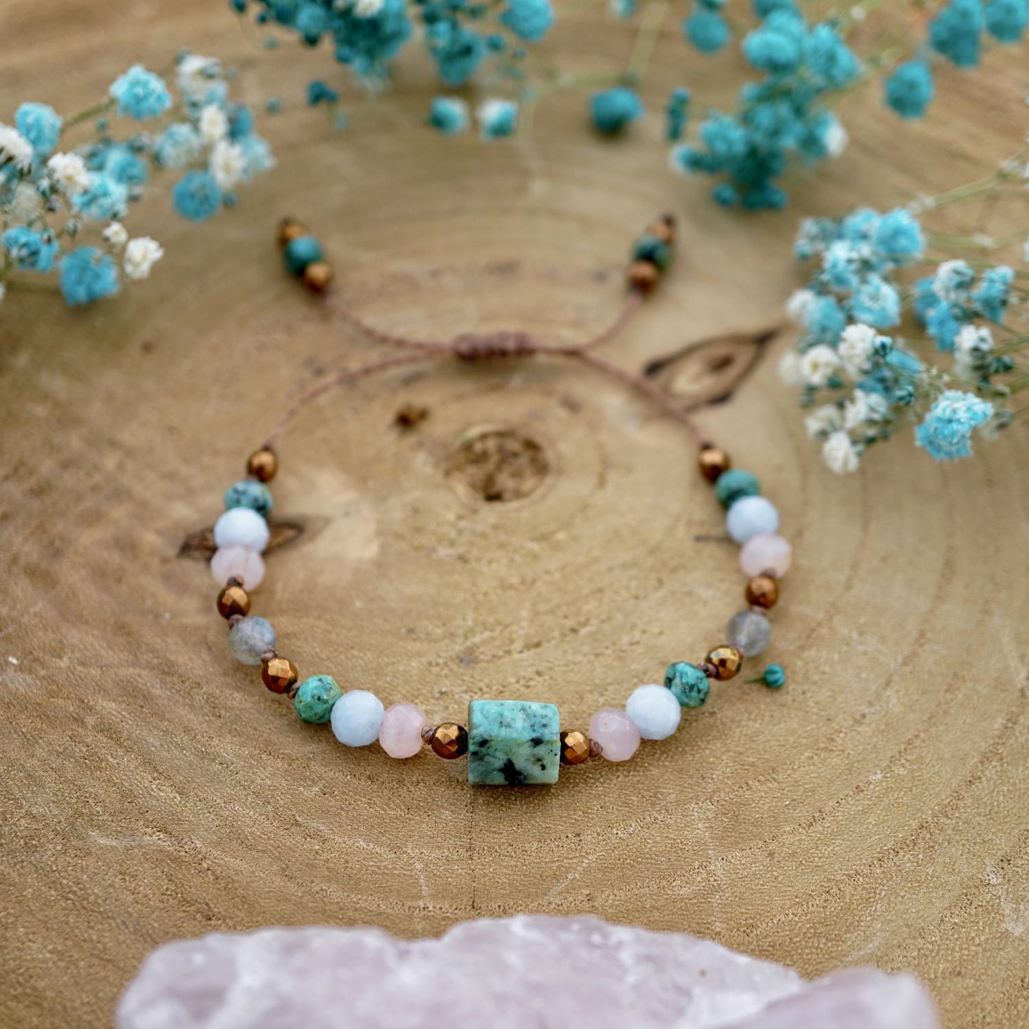 Bransoletka z Turkusem - Szczera Przyjaźń