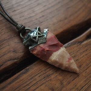 Runiczny Talizman Dagaz z Grotem Agatu