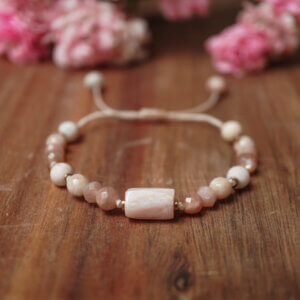 Bracelet with Peruvian opal - natural stones