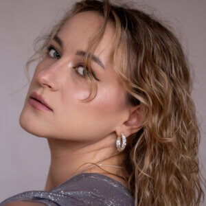 Artistic silver earrings - Whisper of Metal