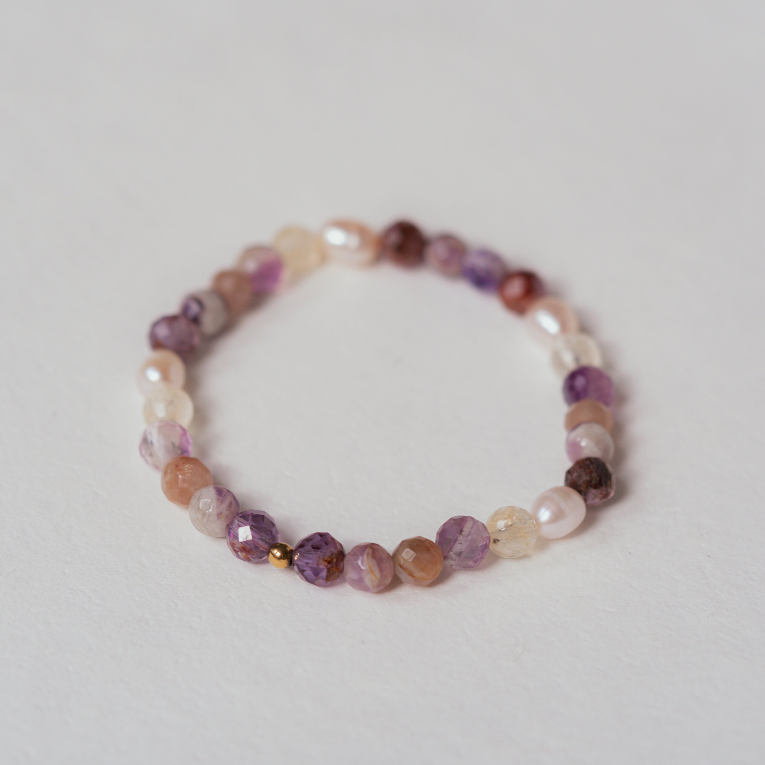 Bracelet with Ametrine and Pearl - Delicacy and Strength - Image 3