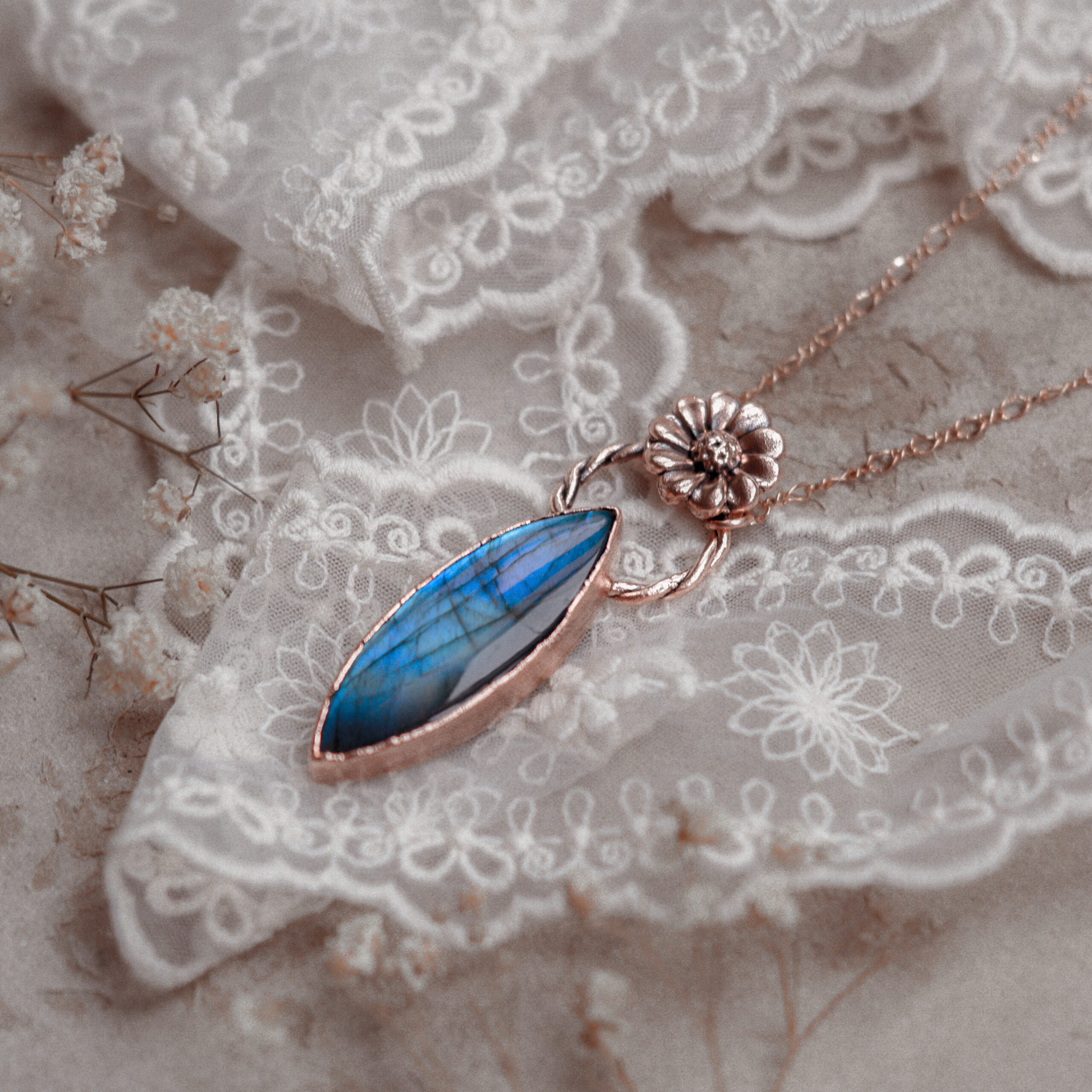 labradorite blue stone jewelry