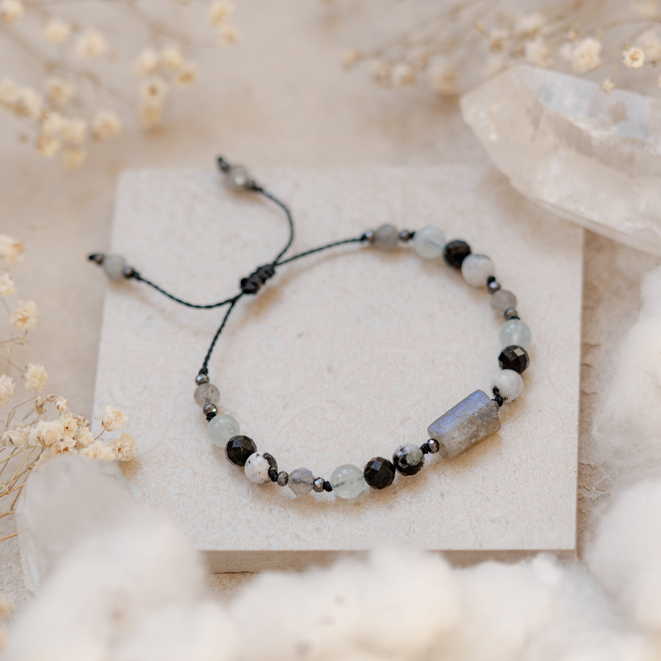 bracelet with labradorite - for intuition and protection